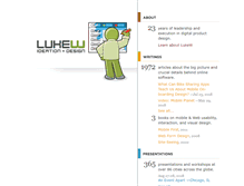 Tablet Screenshot of lukew.com
